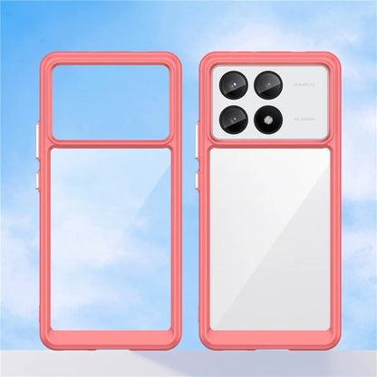 For Xiaomi Redmi K70E 5G / Poco X6 Pro 5G Case Shock Absorbing TPU+Acrylic Protective Back Shell