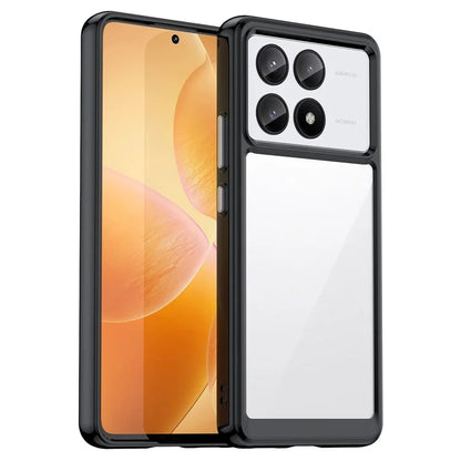 For Xiaomi Redmi K70E 5G / Poco X6 Pro 5G Case Shock Absorbing TPU+Acrylic Protective Back Shell