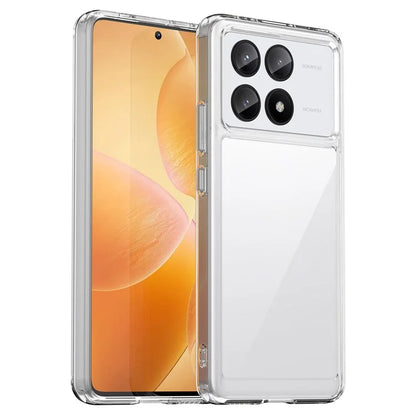 For Xiaomi Redmi K70E 5G / Poco X6 Pro 5G Case Shock Absorbing TPU+Acrylic Protective Back Shell