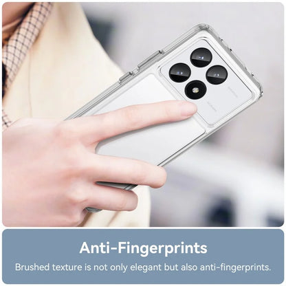 For Xiaomi Redmi K70E 5G / Poco X6 Pro 5G Case Shock Absorbing TPU+Acrylic Protective Back Shell