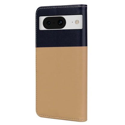 Cartoon Pet Series for Google Pixel 8 Case Leather  Splicing Phone Stand Cover with Wrist Strap