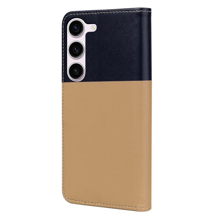 Cartoon Pet Series for Samsung Galaxy S23 Shockproof Case Wallet PU Leather+TPU Phone Cover