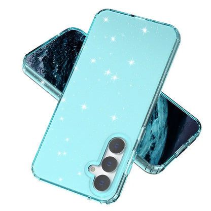 For Samsung Galaxy S23 FE Clear Case Glitter Powder TPU Phone Cover