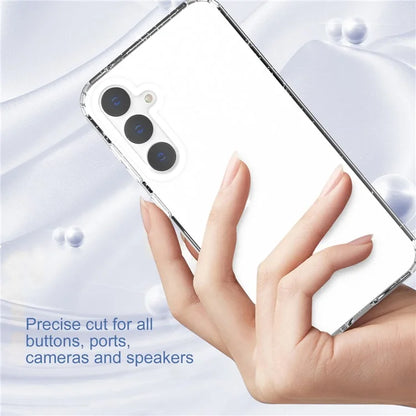 For Samsung Galaxy S23 FE Clear Case Glitter Powder TPU Phone Cover