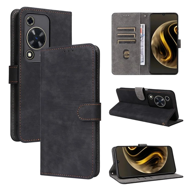 For Huawei Enjoy 70 4G / nova Y72 4G RFID Blocking Phone Case Wallet Leather Cover