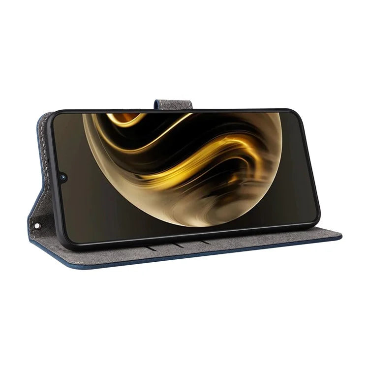 For Huawei Enjoy 70 4G / nova Y72 4G RFID Blocking Phone Case Wallet Leather Cover
