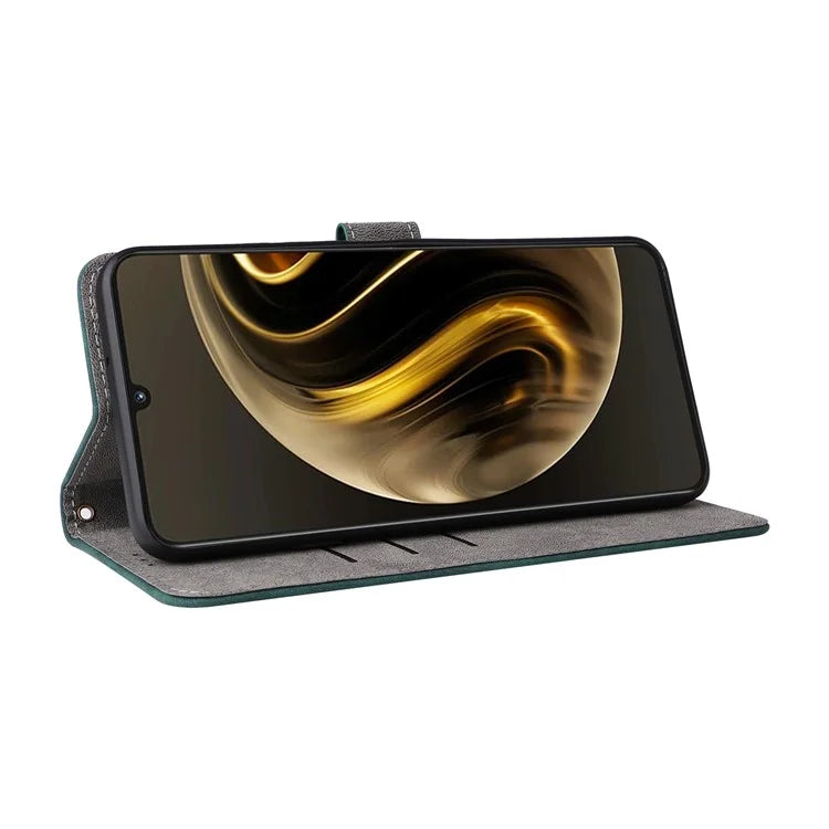 For Huawei Enjoy 70 4G / nova Y72 4G RFID Blocking Phone Case Wallet Leather Cover