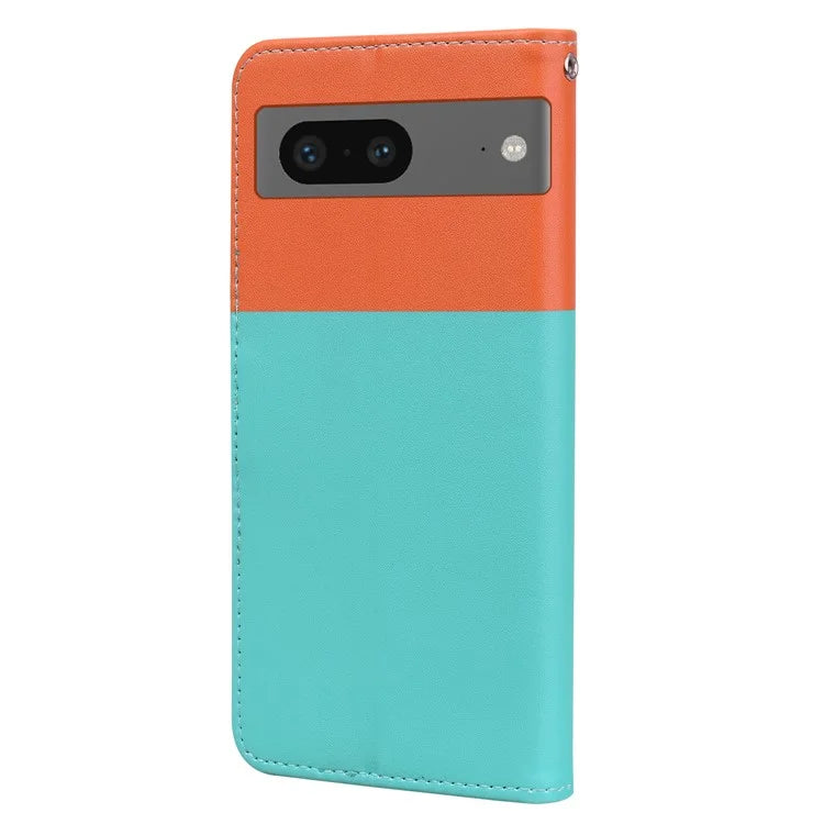 Cartoon Pet Series for Google Pixel 7 5G Cell Phone Case Leather Animal Pattern Stand Cover