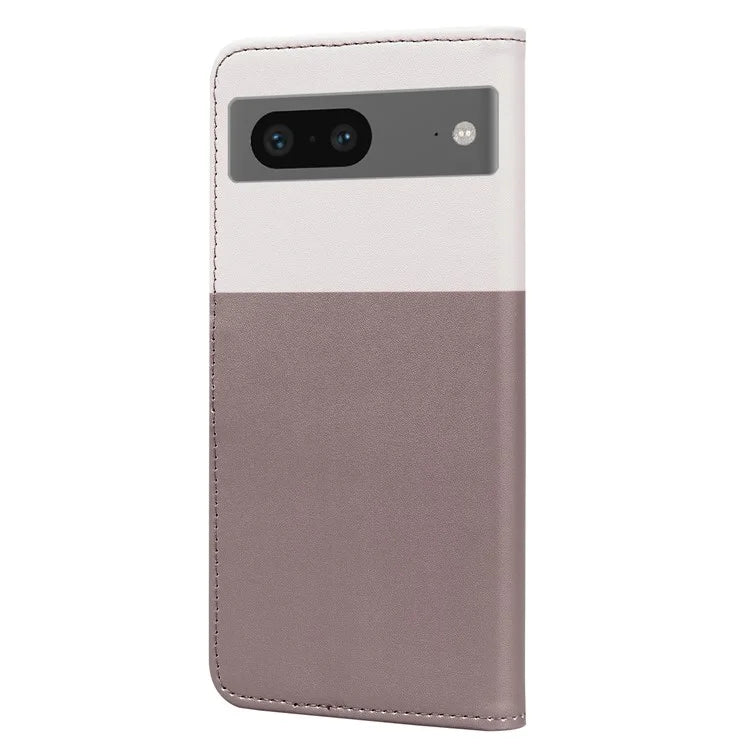 Cartoon Pet Series for Google Pixel 7 5G Cell Phone Case Leather Animal Pattern Stand Cover