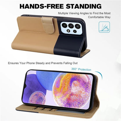 Cartoon Pet Series for Samsung Galaxy A23 4G / A23 5G (Global Version) Case Wallet Phone Cover