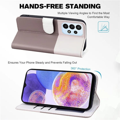 Cartoon Pet Series for Samsung Galaxy A23 4G / A23 5G (Global Version) Case Wallet Phone Cover