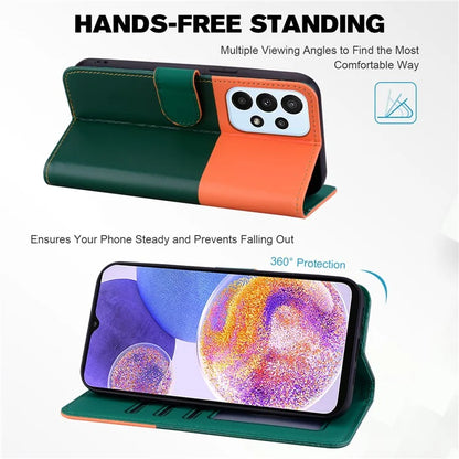 Cartoon Pet Series for Samsung Galaxy A23 4G / A23 5G (Global Version) Case Wallet Phone Cover