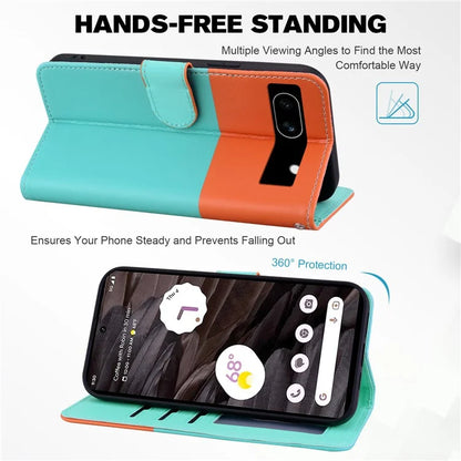 Cartoon Pet Series for Google Pixel 7a Shockproof Case Wallet Phone Cover