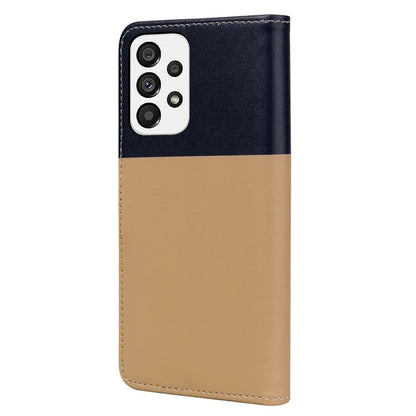 Cartoon Pet Series for Samsung Galaxy A73 5G Wallet Phone Case Leather Flip Cover