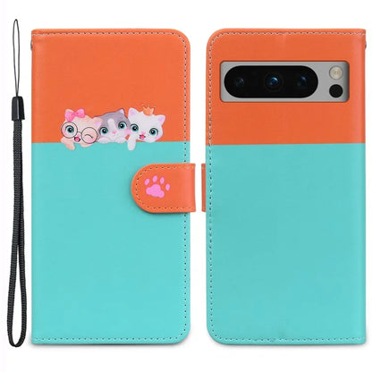 For Google Pixel 8 Pro Shockproof Case Anti-Drop Leather Flip Cover
