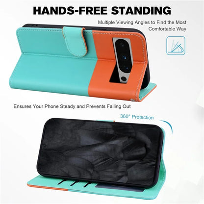For Google Pixel 8 Pro Shockproof Case Anti-Drop Leather Flip Cover