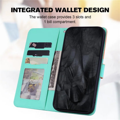For Google Pixel 8 Pro Shockproof Case Anti-Drop Leather Flip Cover