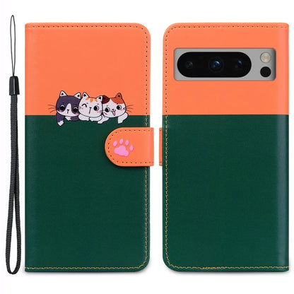 For Google Pixel 8 Pro Shockproof Case Anti-Drop Leather Flip Cover