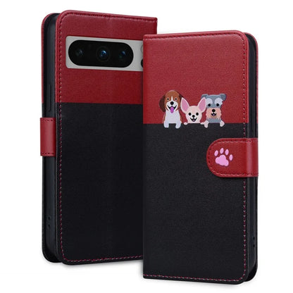 For Google Pixel 8 Pro Shockproof Case Anti-Drop Leather Flip Cover