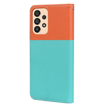 Cartoon Pet Series for Samsung Galaxy A33 5G Wallet Phone Case Shockproof Leather Cover