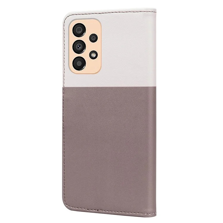 Cartoon Pet Series for Samsung Galaxy A33 5G Wallet Phone Case Shockproof Leather Cover