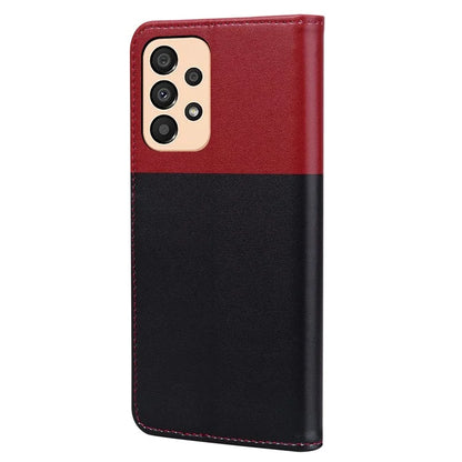 Cartoon Pet Series for Samsung Galaxy A33 5G Wallet Phone Case Shockproof Leather Cover