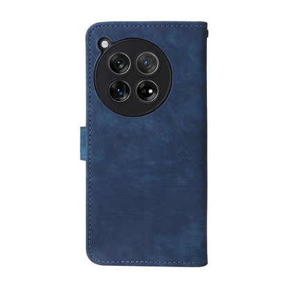 For OnePlus 12 5G Leather Phone Case with Strap RFID Blocking Card Slots