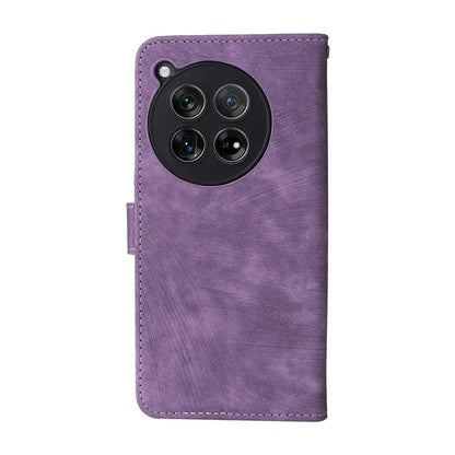 For OnePlus 12 5G Leather Phone Case with Strap RFID Blocking Card Slots
