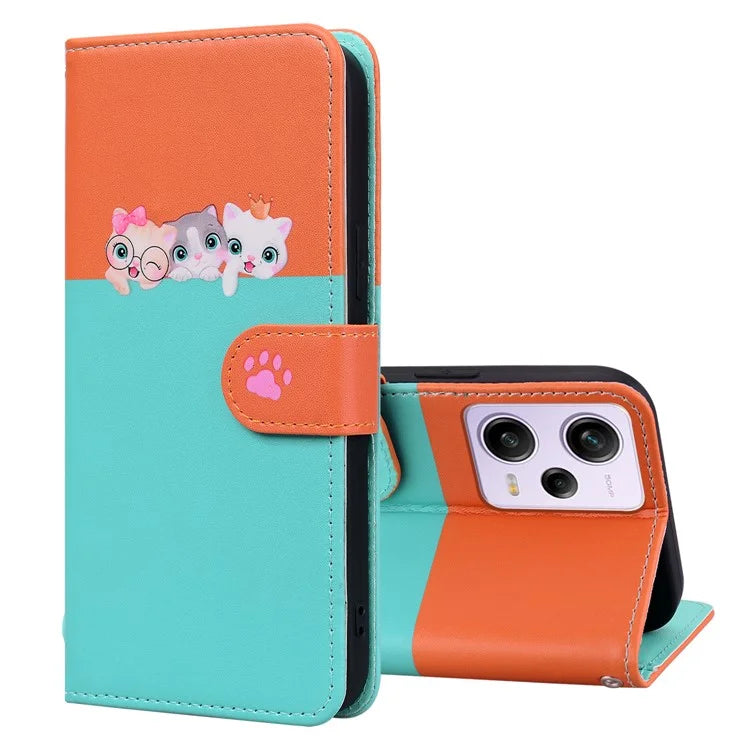 For Xiaomi Poco X5 Pro 5G / Note 12 Pro Speed 5G / Note 12 Pro 5G Phone Case Leather Flip Cover