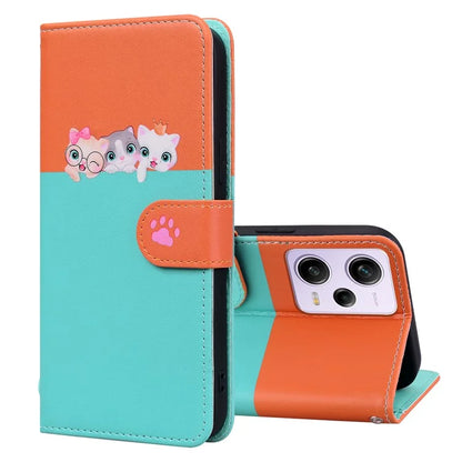 For Xiaomi Poco X5 Pro 5G / Note 12 Pro Speed 5G / Note 12 Pro 5G Phone Case Leather Flip Cover