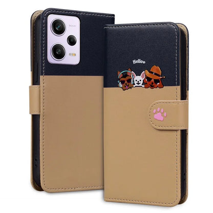 For Xiaomi Poco X5 Pro 5G / Note 12 Pro Speed 5G / Note 12 Pro 5G Phone Case Leather Flip Cover