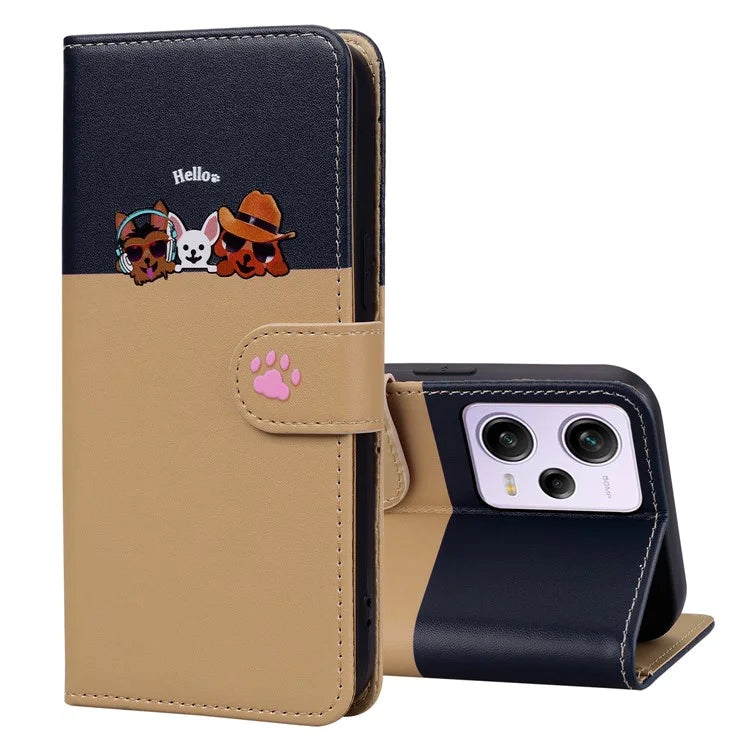 For Xiaomi Poco X5 Pro 5G / Note 12 Pro Speed 5G / Note 12 Pro 5G Phone Case Leather Flip Cover