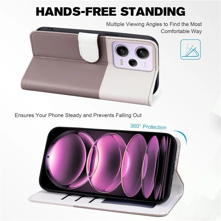 For Xiaomi Poco X5 Pro 5G / Note 12 Pro Speed 5G / Note 12 Pro 5G Phone Case Leather Flip Cover