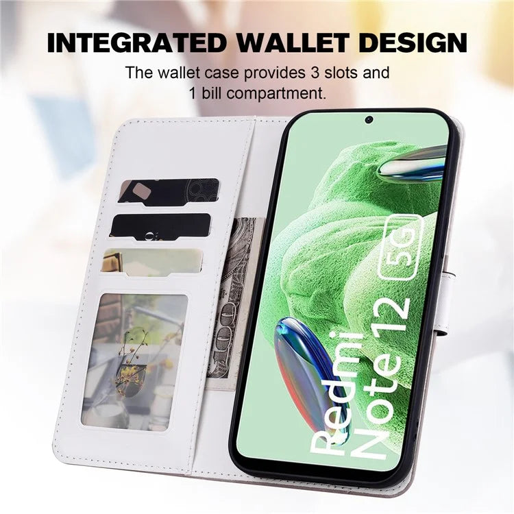 For Xiaomi Redmi Note 12 5G (India) /  Note 12 5G (China) /  Note 12 5G (Global) / Poco X5 5G Leather Case