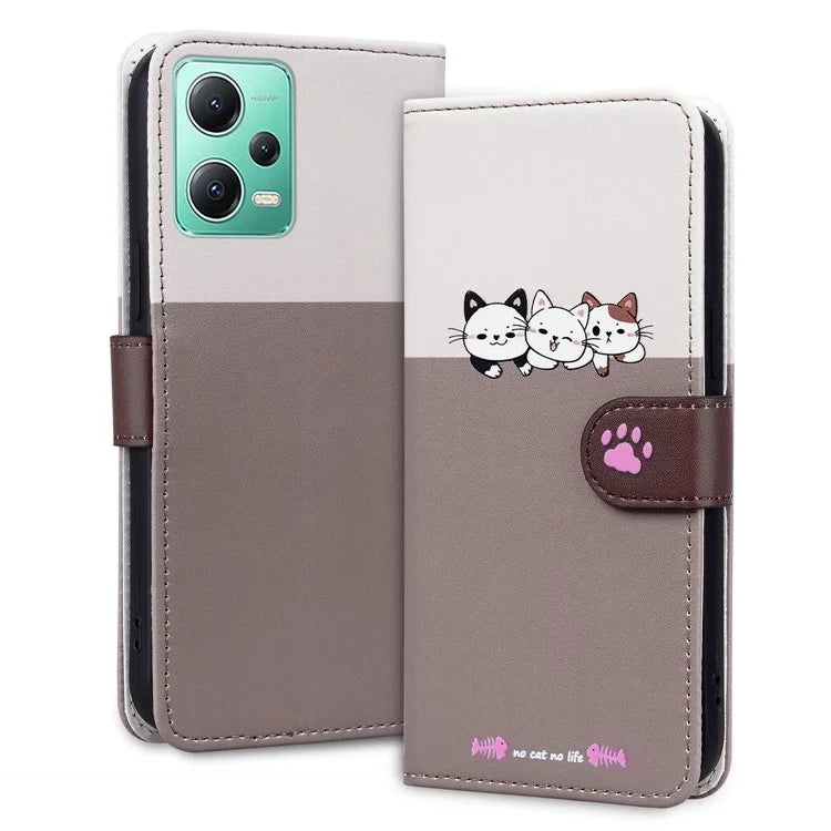 For Xiaomi Redmi Note 12 5G (India) /  Note 12 5G (China) /  Note 12 5G (Global) / Poco X5 5G Leather Case