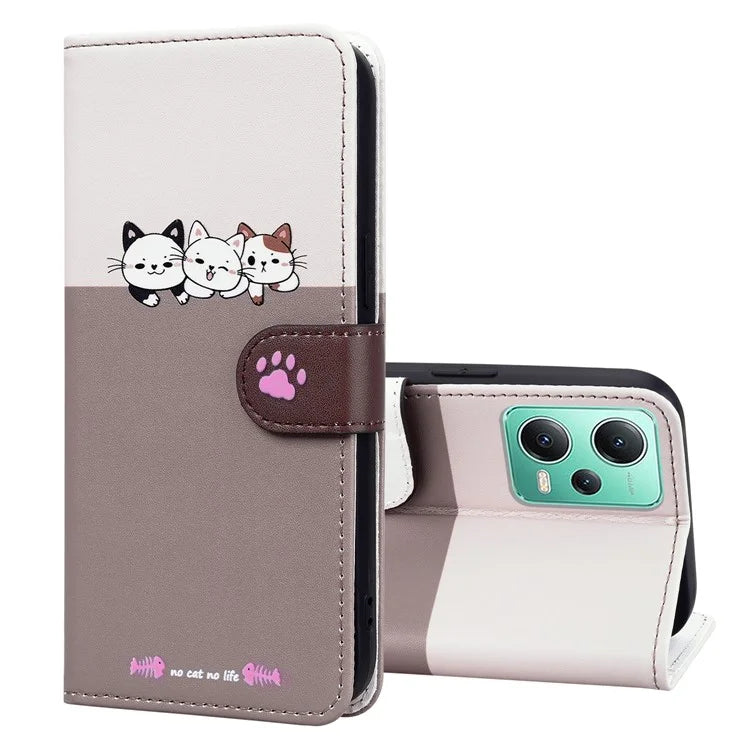 For Xiaomi Redmi Note 12 5G (India) /  Note 12 5G (China) /  Note 12 5G (Global) / Poco X5 5G Leather Case
