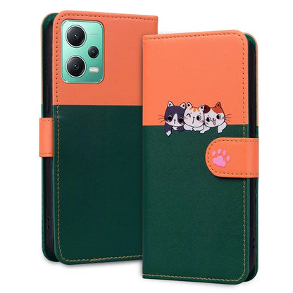 For Xiaomi Redmi Note 12 5G (India) /  Note 12 5G (China) /  Note 12 5G (Global) / Poco X5 5G Leather Case