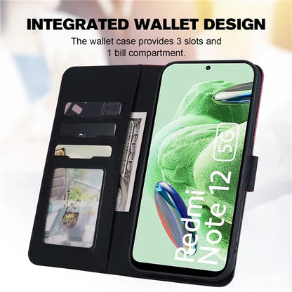 For Xiaomi Redmi Note 12 5G (India) /  Note 12 5G (China) /  Note 12 5G (Global) / Poco X5 5G Leather Case