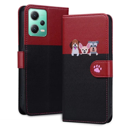 For Xiaomi Redmi Note 12 5G (India) /  Note 12 5G (China) /  Note 12 5G (Global) / Poco X5 5G Leather Case