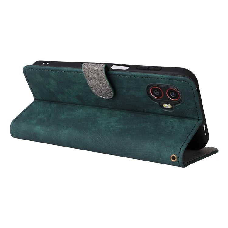 For Samsung Galaxy Xcover6 Pro 5G Phone Case Leather Cover RFID Blocking Wallet