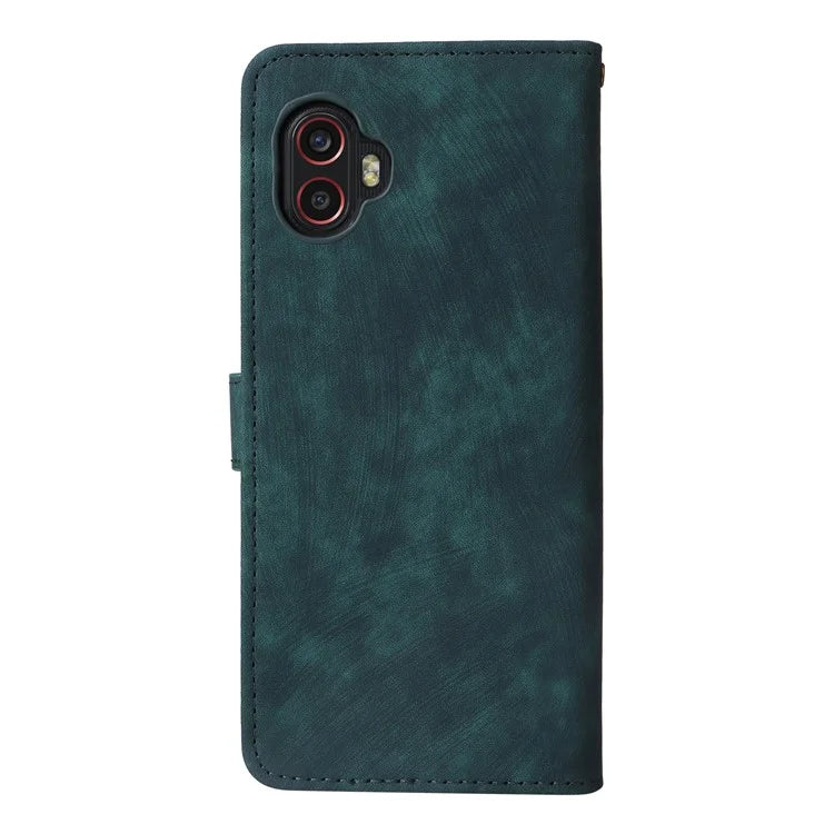 For Samsung Galaxy Xcover6 Pro 5G Phone Case Leather Cover RFID Blocking Wallet