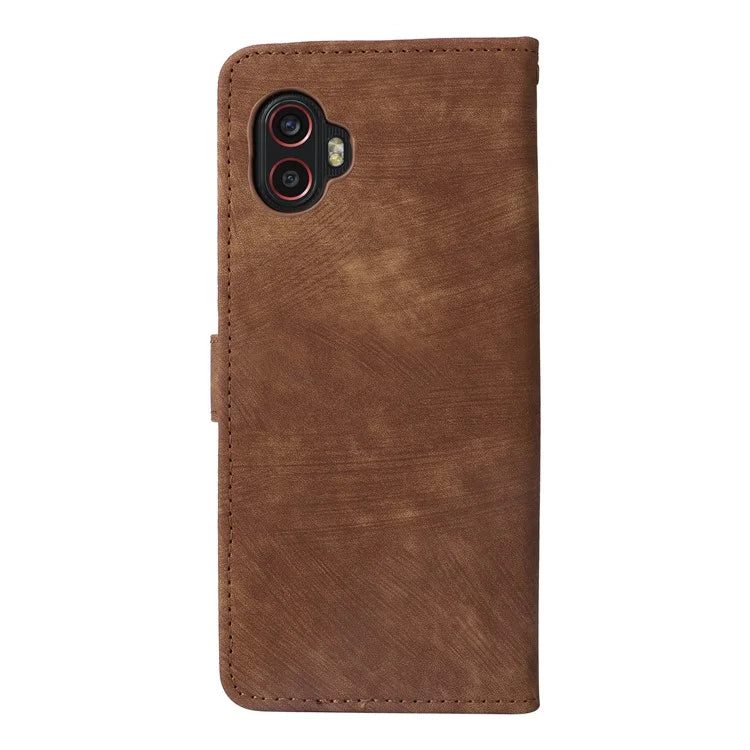 For Samsung Galaxy Xcover6 Pro 5G Phone Case Leather Cover RFID Blocking Wallet