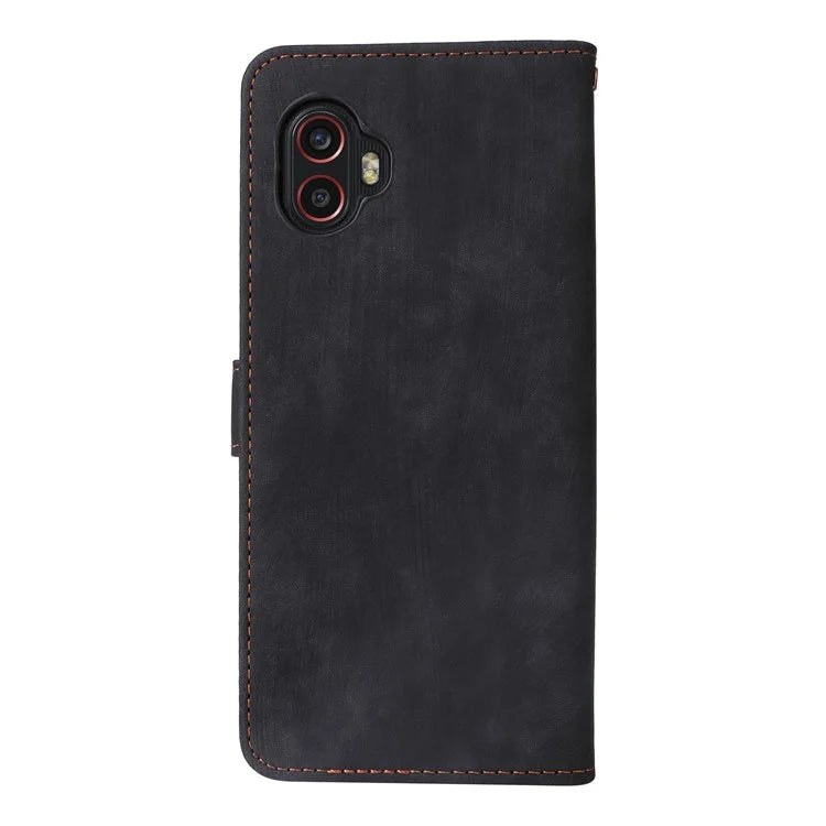 For Samsung Galaxy Xcover6 Pro 5G Phone Case Leather Cover RFID Blocking Wallet