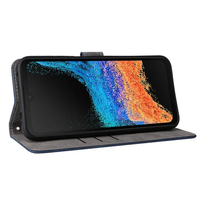 For Samsung Galaxy Xcover6 Pro 5G Phone Case Leather Cover RFID Blocking Wallet