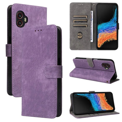 For Samsung Galaxy Xcover6 Pro 5G Phone Case Leather Cover RFID Blocking Wallet