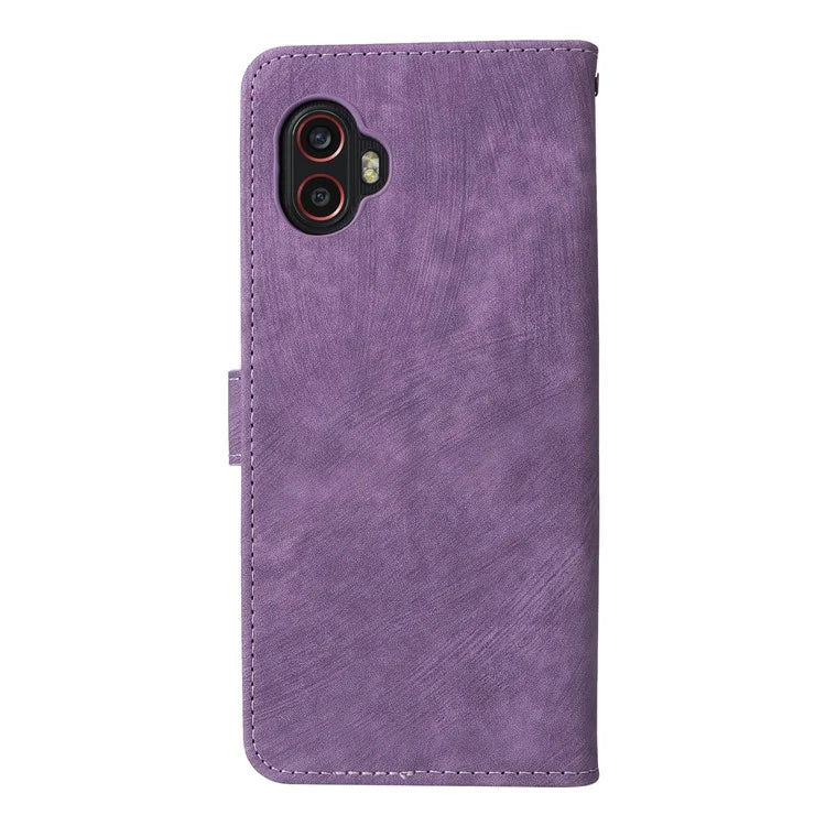 For Samsung Galaxy Xcover6 Pro 5G Phone Case Leather Cover RFID Blocking Wallet