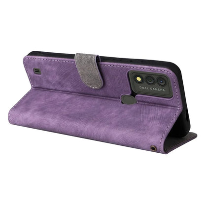 For Wiko Voix U616AT Phone Case RFID Blocking Leather Cover with Strap