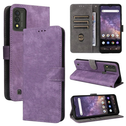 For Wiko Voix U616AT Phone Case RFID Blocking Leather Cover with Strap