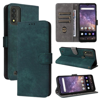 For Wiko Voix U616AT Phone Case RFID Blocking Leather Cover with Strap