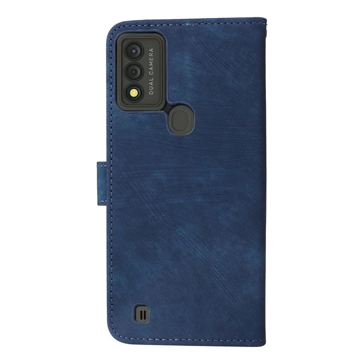 For Wiko Voix U616AT Phone Case RFID Blocking Leather Cover with Strap